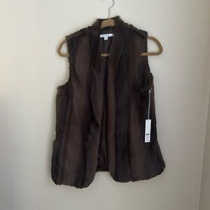 Chico’s Faux Fur Vest